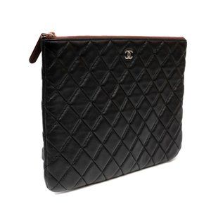 Chanel Black Lambskin Classic Case